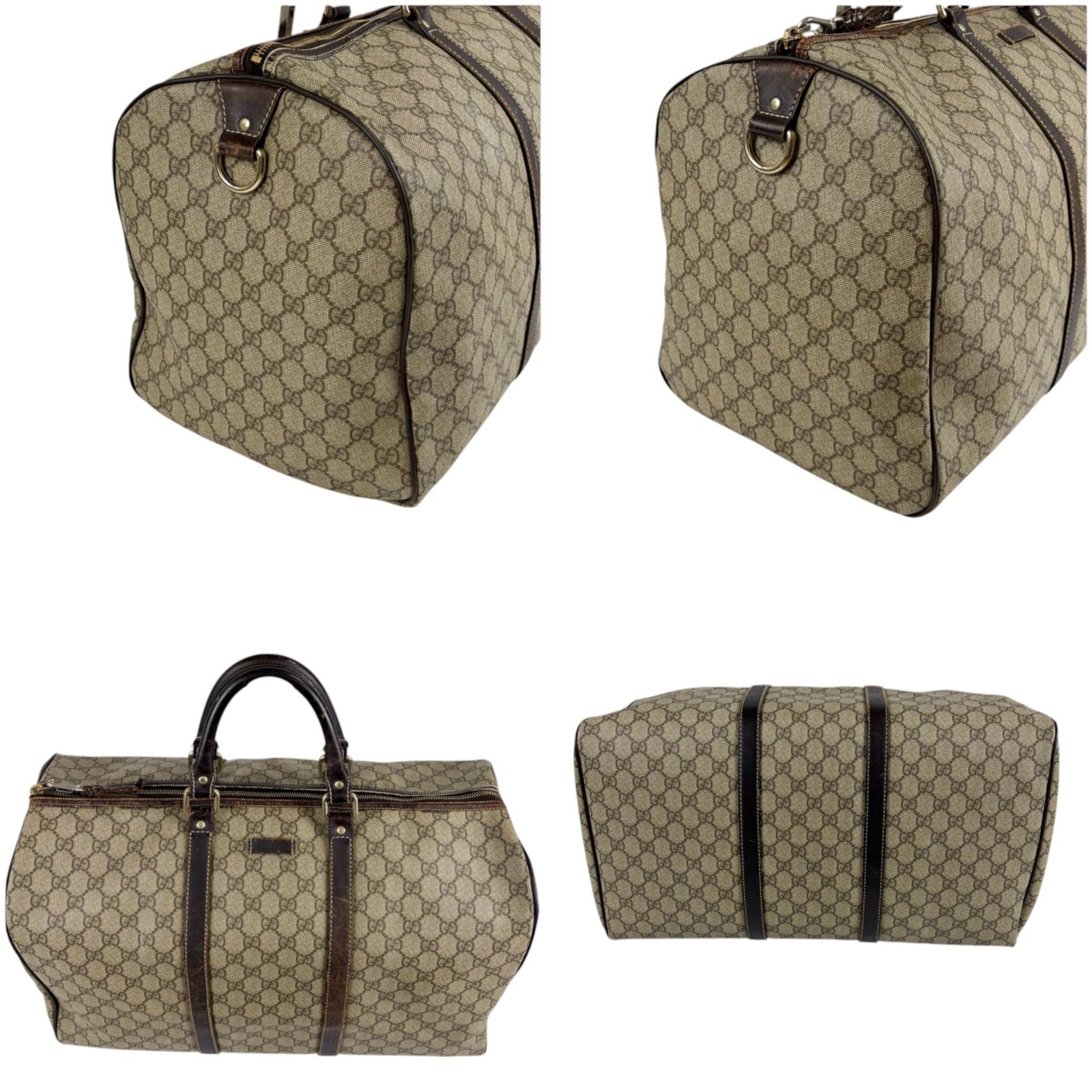 GUCCI グッチ ボストンバッグ トラベルバッグ 旅行鞄 メンズ