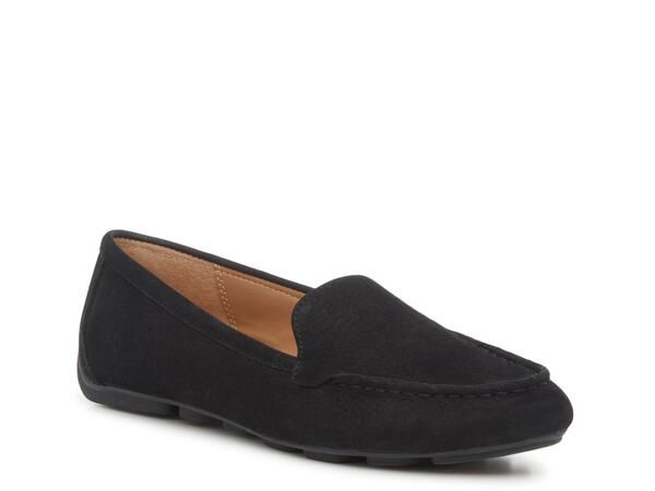 ハッシュパピー レディース シューズ スリッポン・ローファー Hush Puppies Ozzie Driving Loafer Black Nubuck ブラック