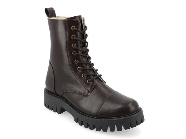 ジュルネ コレクション レディース シューズ ブーツ・レインブーツ Journee Collection Aaley Bootie Dark Brown ブラウン