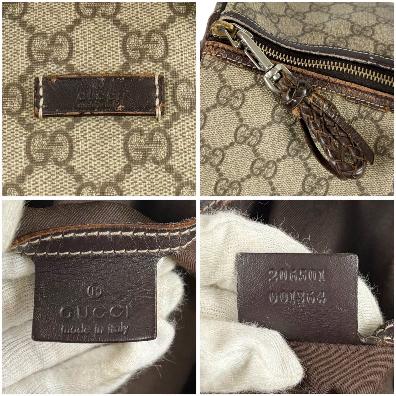 GUCCI グッチ ボストンバッグ トラベルバッグ 旅行鞄 メンズ