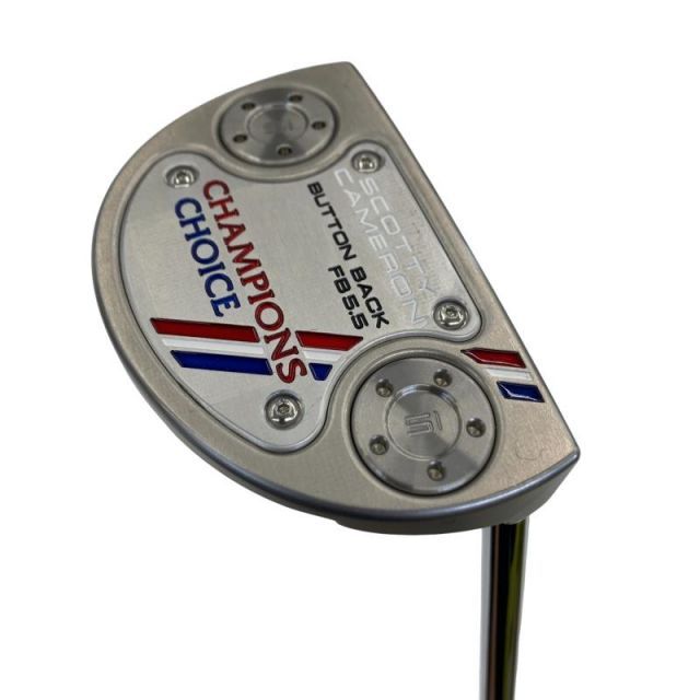 【中古】 タイトリスト SCOTTY CAMERON CHAMPIONS CHOICE BUTTON BACK FLOWBACK 5.5 34インチ パター PT スチール (フレックスその他) メンズ 男性用 右利き 右用 Cランク ゴルフクラブ