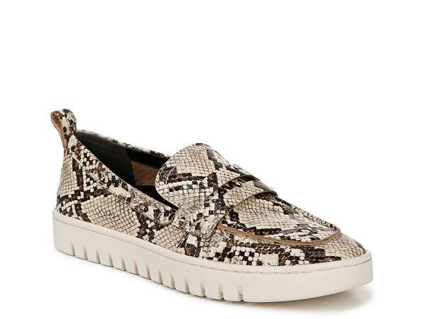 バイオニック レディース シューズ スリッポン・ローファー Vionic Uptown Penny Loafer Dark BrownMulticolor Snake Print ブラウン