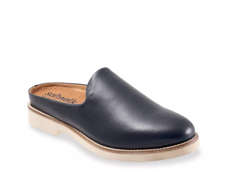ソフトウォーク レディース シューズ サンダル Softwalk Wolcott II Mule Navy ネイビー
