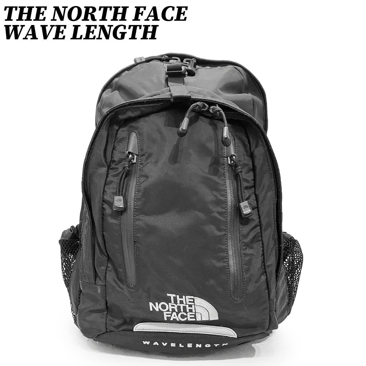 【クーポン】バッグ リュック ザノースフェイス ウェーブレングス バックパック ナイロン ブラック THE NORTH FACE WAVE LENGTH AMB9001 正規品 中古 古着 ブランド 匿名配送