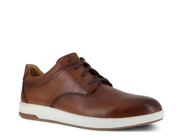 フローシャイム メンズ シューズ オックスフォード Tシャツ Florsheim Crossover Steel Toe Work Oxford Dark Brown ブラウン