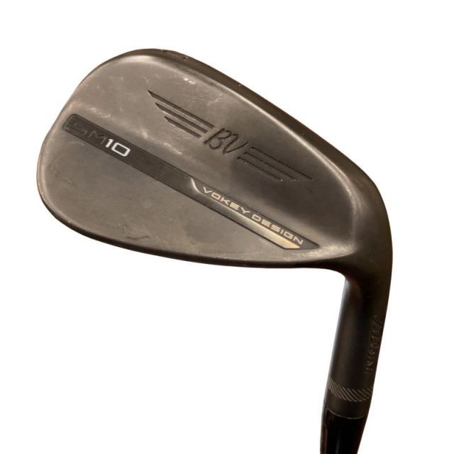 【中古】 タイトリスト VOKEY SPIN MILLED SM10 ツアークロム 50°/08°F ウェッジ WG BV 105 (フレックスその他) メンズ 男性用 右利き 右用 Cランク ゴルフクラブ
