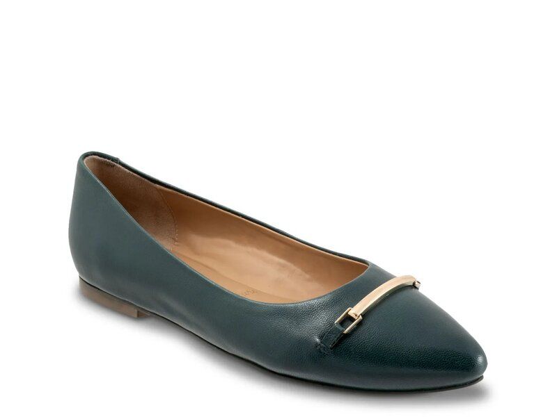 トロッターズ レディース シューズ スリッポン・ローファー Trotters Everly SlipOn Dark Green グリーン