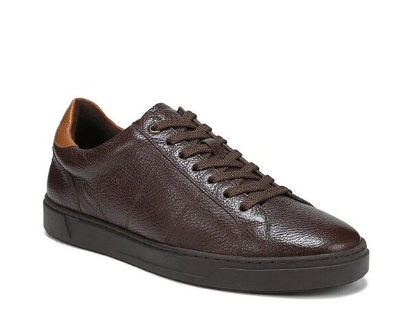 バイオニック メンズ シューズ スニーカー Vionic Lucas Sneaker Mens Chocolate Brown Leather ブラウン