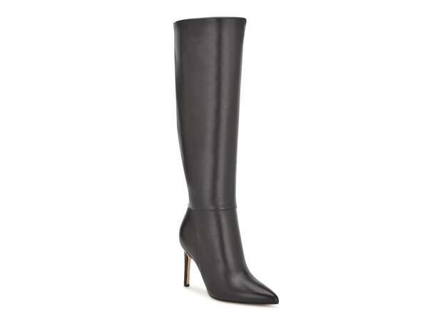 ナインウェスト レディース シューズ ブーツ・レインブーツ Nine West Richy Wide Calf Boot Black ブラック