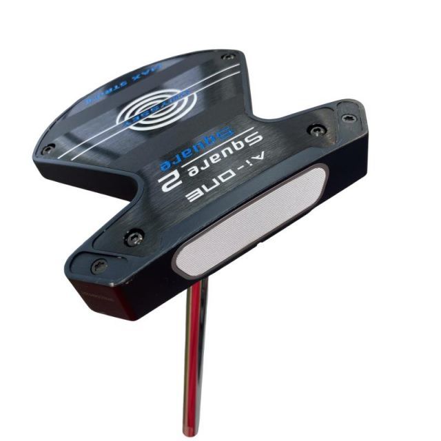 【中古】 オデッセイ Ai-ONE SQUARE 2 SQUARE MAX STRIPE 34インチ パター PT STROKE LAB 90 スチール (フレックスその他) メンズ 男性用 右利き 右用 Cランク ゴルフクラブ