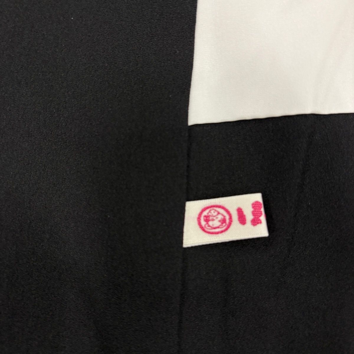 【美品】 訪問着 身丈168.5cm 裄丈69.5cm L 袷 帝王紫 ほていや 落款 葡萄 シルエット 金銀彩 銀通し 黒 正絹 逸品 【中古】