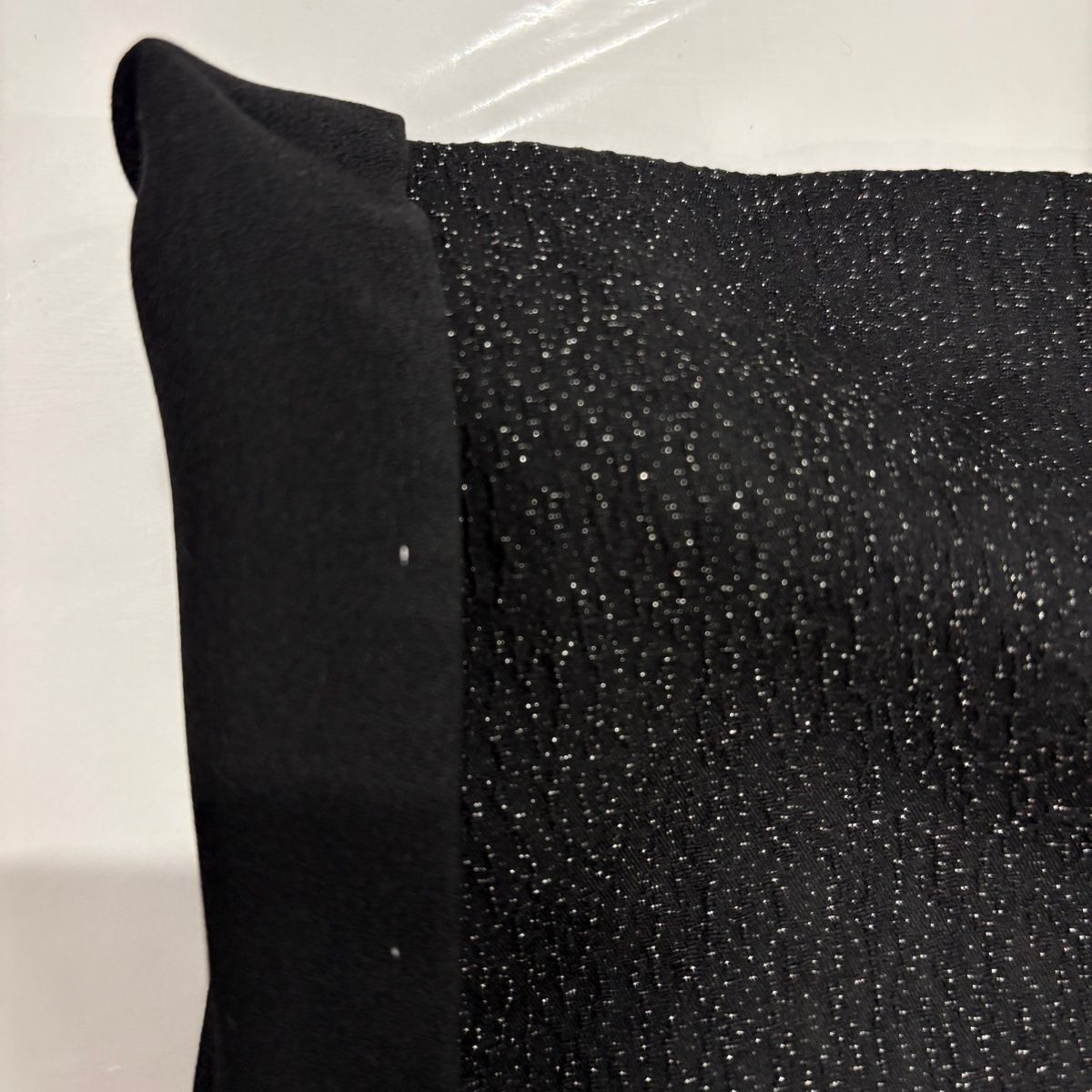 【美品】 訪問着 身丈168.5cm 裄丈69.5cm L 袷 帝王紫 ほていや 落款 葡萄 シルエット 金銀彩 銀通し 黒 正絹 逸品 【中古】