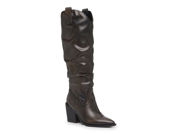 マッデンガール レディース シューズ ブーツ・レインブーツ Madden Girl Alabama Wide Calf Cowboy Boot Dark Brown ブラウン