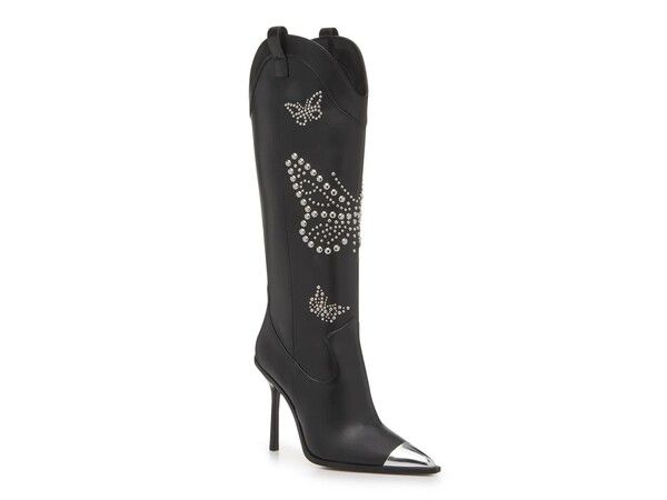 アルド レディース シューズ ブーツ・レインブーツ Aldo Tressi Western Boot Black ブラック