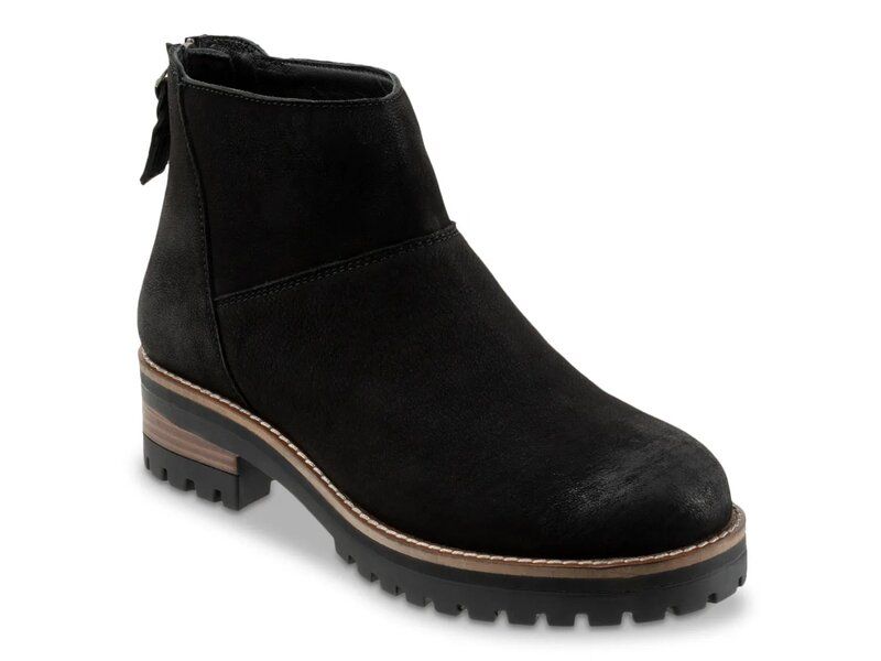 ソフトウォーク レディース シューズ ブーツ・レインブーツ Softwalk Elmhurst Bootie Black ブラック