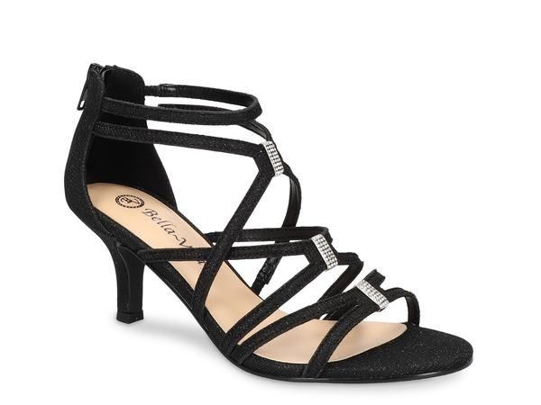 ベラヴィータ レディース シューズ サンダル Bella Vita Karlette Sandal Black Glitter ブラック