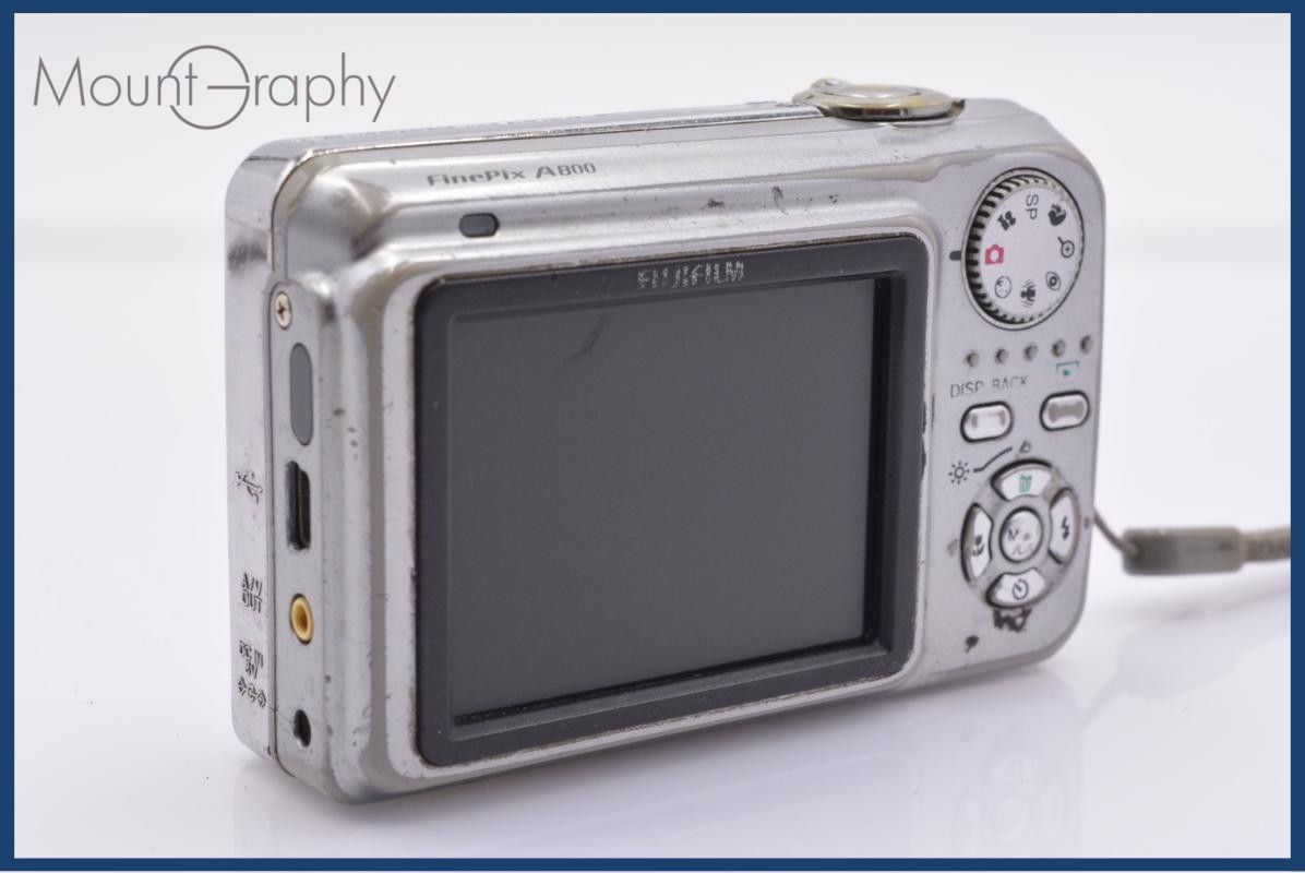 難あり 富士フイルム FUJIFILM FinePix A800 3x 単三電池仕様 同梱無料