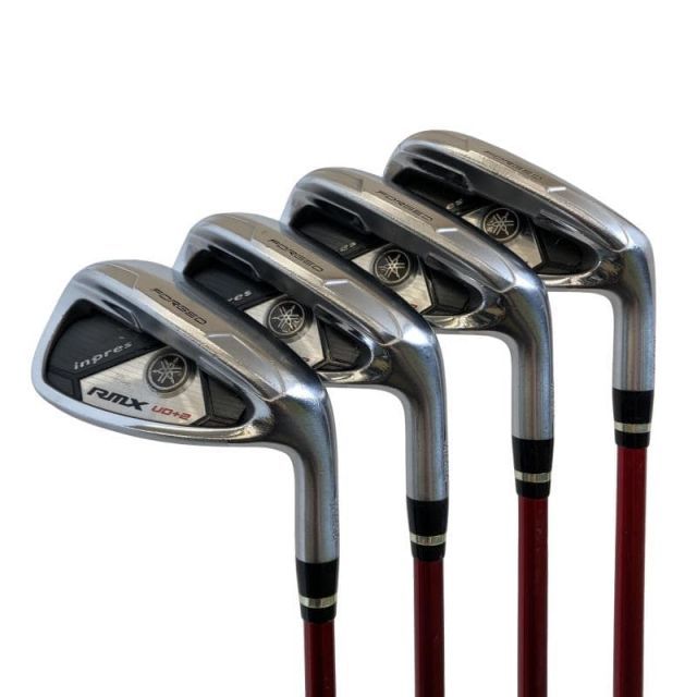 【中古】 ヤマハ inpres RMX UD+2 4S アイアンセット IR BASSARA FS50 (フレックスR) メンズ 男性用 右利き 右用 Dランク ゴルフクラブ