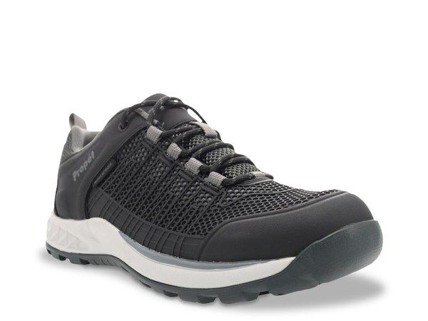 プロペット メンズ シューズ スニーカー ベスト Propet Vestrio Sneaker BlackGrey ブラック