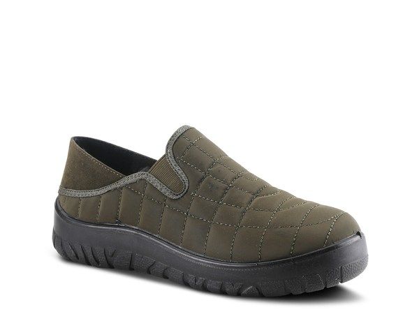 フレクサス レディース シューズ スリッポン・ローファー Flexus by Spring Step Mella SlipOn Green グリーン