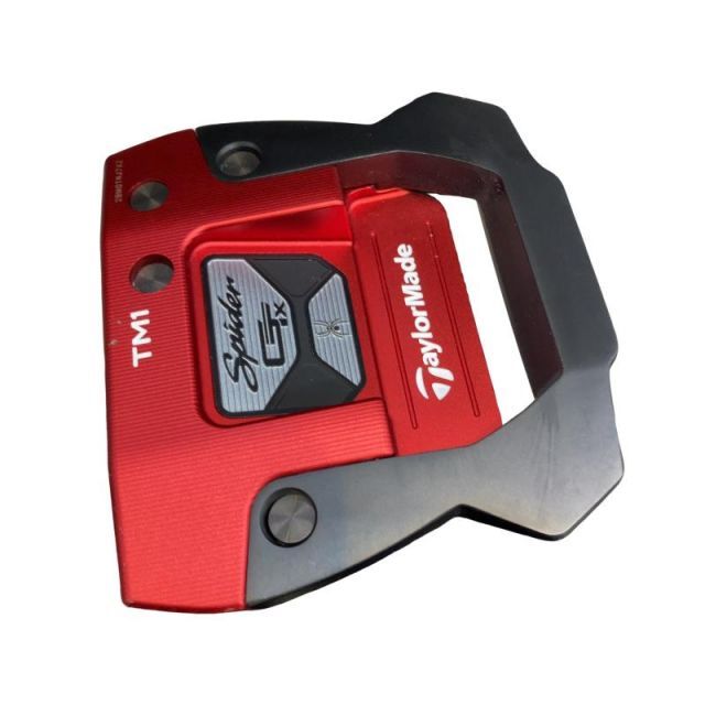 【中古】 テーラーメイド Spider GTx TRUSS RED TM1 33インチ パター PT スチール (フレックスその他) メンズ 男性用 右利き 右用 Cランク ゴルフクラブ