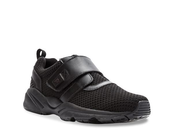 プロペット レディース シューズ スニーカー Propet Stability X Strap Walking Shoe Womens Black ブラック