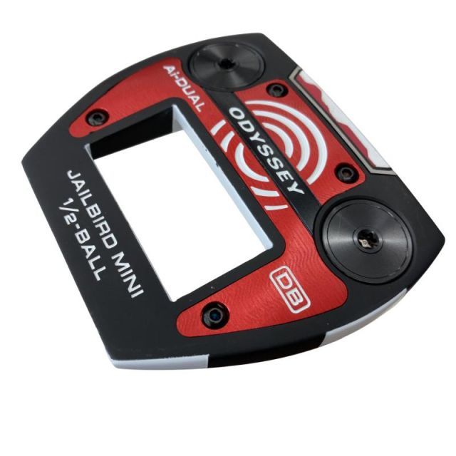 【中古】 オデッセイ Ai-DUAL JAILBIRD MINI 1/2-BALL DB 34インチ パター PT STROKE LAB 90 スチール (フレックスその他) メンズ 男性用 右利き 右用 Bランク ゴルフクラブ