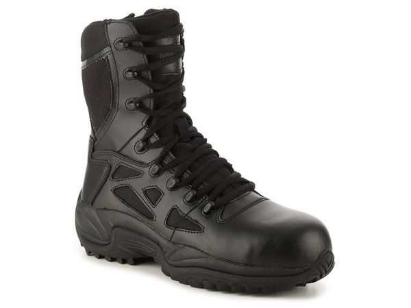 リーボック メンズ シューズ ブーツ・レインブーツ Reebok Work Rapid Response Work Boot Black ブラック