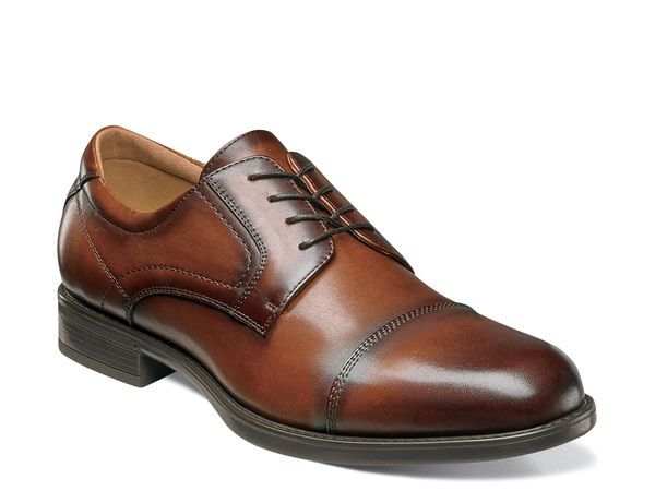 フローシャイム メンズ シューズ オックスフォード キャップ Florsheim Midtown Cap Toe Oxford Cognac