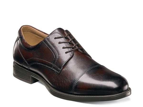 フローシャイム メンズ シューズ オックスフォード キャップ Florsheim Midtown Cap Toe Oxford Dark Brown ブラウン