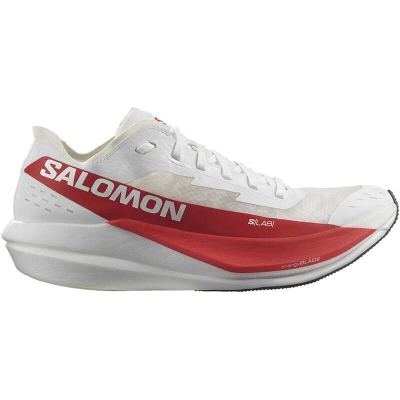 サロモン メンズ シューズ スニーカー Salomon SLab Phantasm 2 Running Shoe WhiteWhiteHigh Risk Red ホワイト