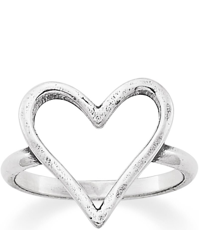 ジェームズ エイヴリー レディース アクセサリー 指輪 James Avery Fearless Heart Ring Sterling Silver シルバー