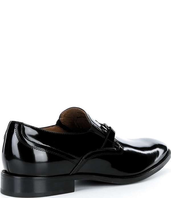ジョンストンアンドマーフィー メンズ シューズ スリッポン・ローファー レザー Johnston Murphy Mens Richland Leather Bit Buckle Loafers Black ブラック