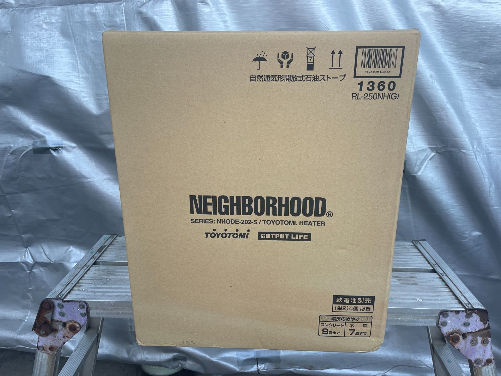 即納・希少新品未開封】 TOYOTOMI NEIGHBORHOOD 石油ストーブ RL-250NH