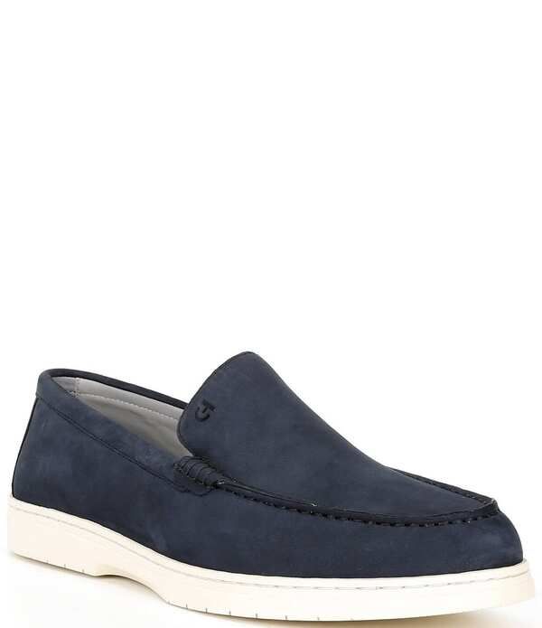 コールハーン メンズ シューズ スリッポン・ローファー Cole Haan Mens Greenwich Nubuck Grand Venetian Loafers Navy BlazerIvory アイボリー