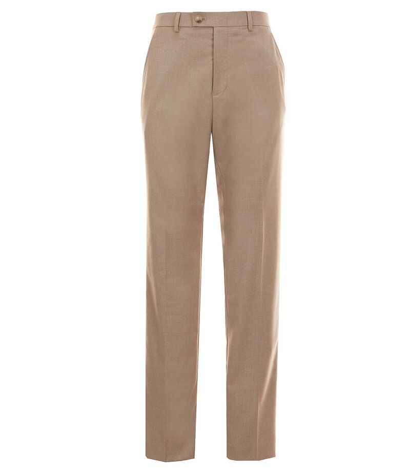 ペリーエリス メンズ ボトムス カジュアルパンツ スリムフィット パンツ Perry Ellis Slim Fit Sharkskin Pants Vintage Khaki カーキ