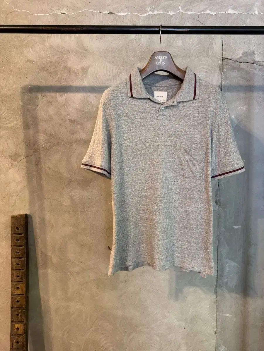 バンドオブアウトサイダー pk半袖Tシャツ メンズ100