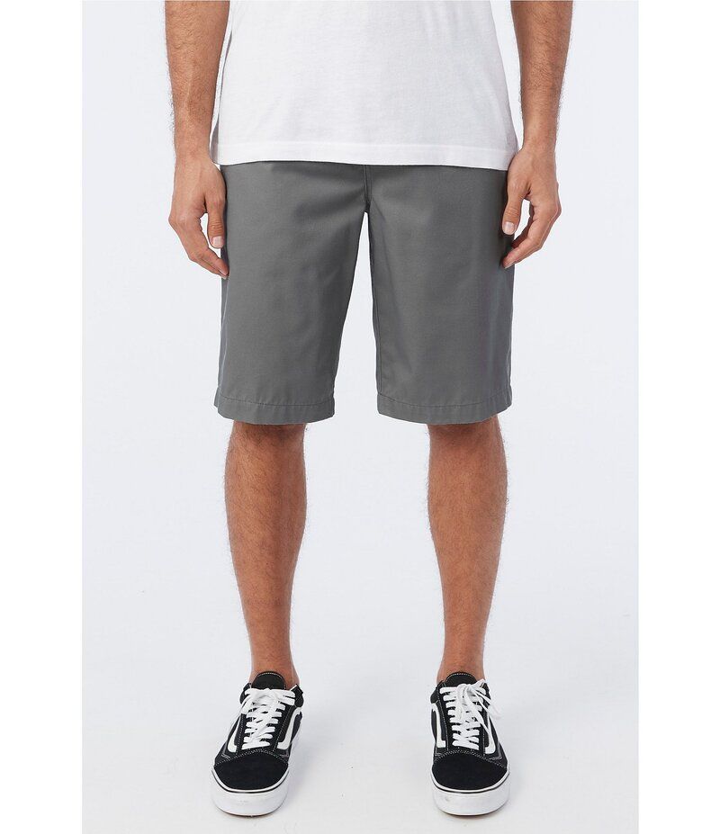 オニール メンズ ボトムス ハーフパンツ・ショーツ ショートパンツ ONeill Redwood 22 Outseam Shorts Grey グレー