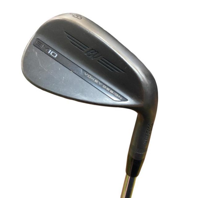 【中古】 タイトリスト VOKEY SPIN MILLED SM10 ジェットブラック 48°/10°F ウェッジ WG Dynamic Gold (フレックスS) メンズ 男性用 右利き 右用 Cランク ゴルフクラブ