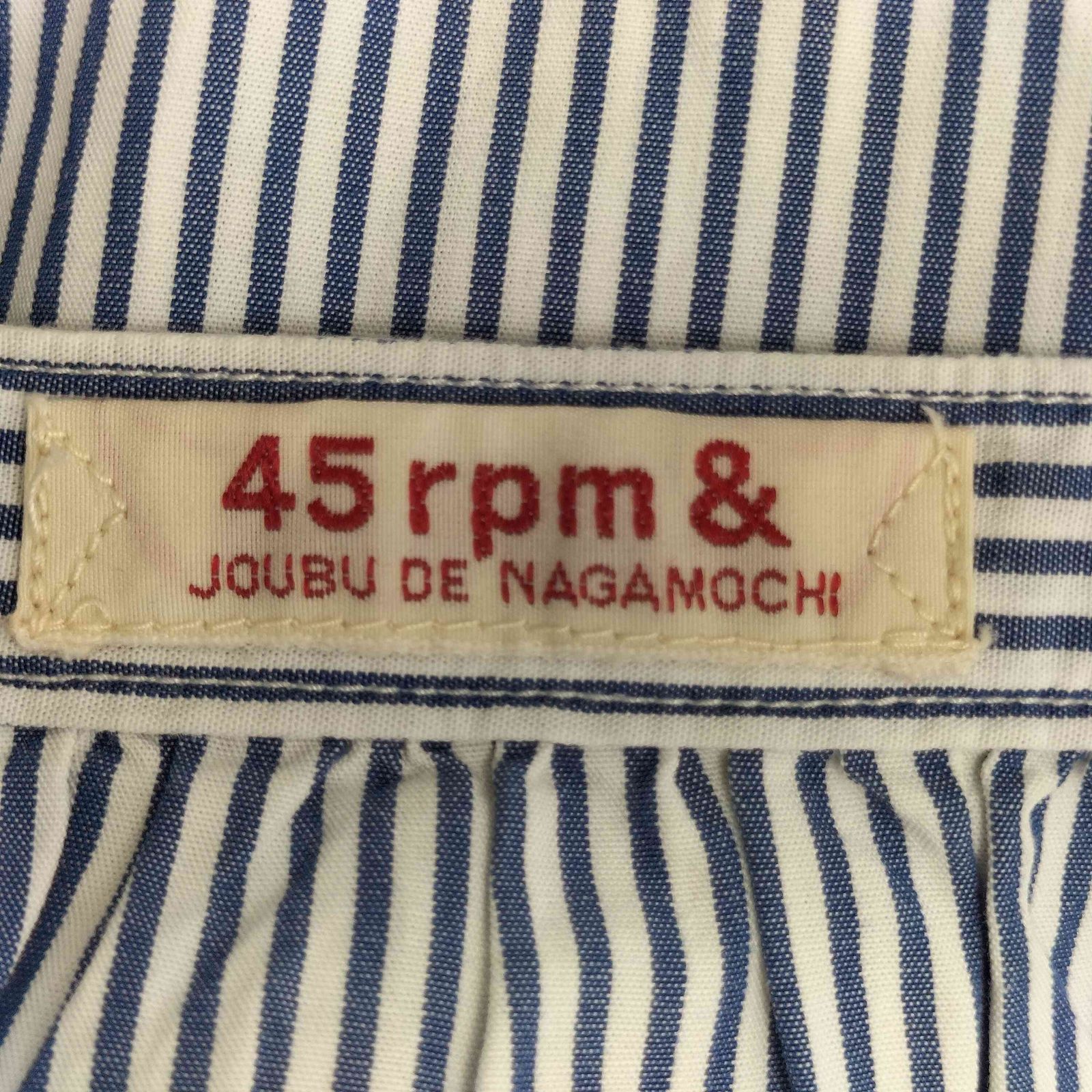 フォーティーファイブアールピーエム 45rpm ＆ joubu de nagamochi 