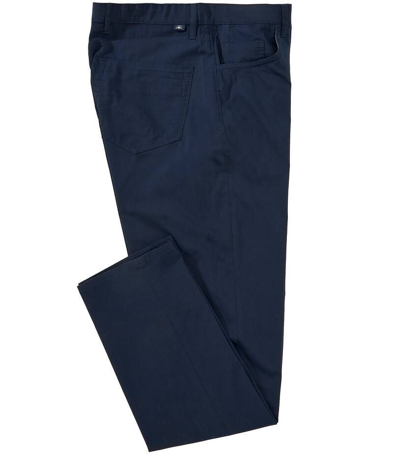 ファレティ メンズ ボトムス カジュアルパンツ スリムフィット パンツ Faherty Slim Fit Performance Stretch Movement 5Pocket Pants Navy ネイビー