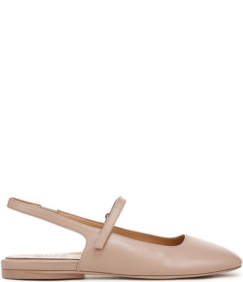 ナチュライザー レディース シューズ パンプス レザー Naturalizer Connie Leather Slingback Mary Jane Ballet Flats Vintage Mauve