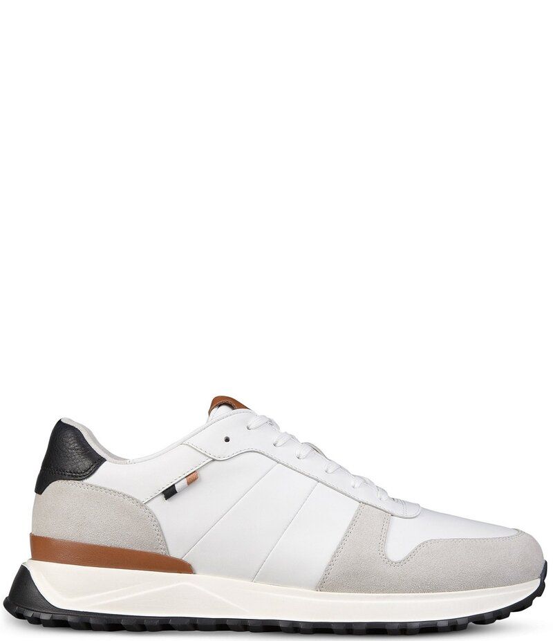 アレンエドモンズ メンズ ボトムス カジュアルパンツ スニーカー レース AllenEdmonds Mens Lawson LaceUp Sneakers White ホワイト