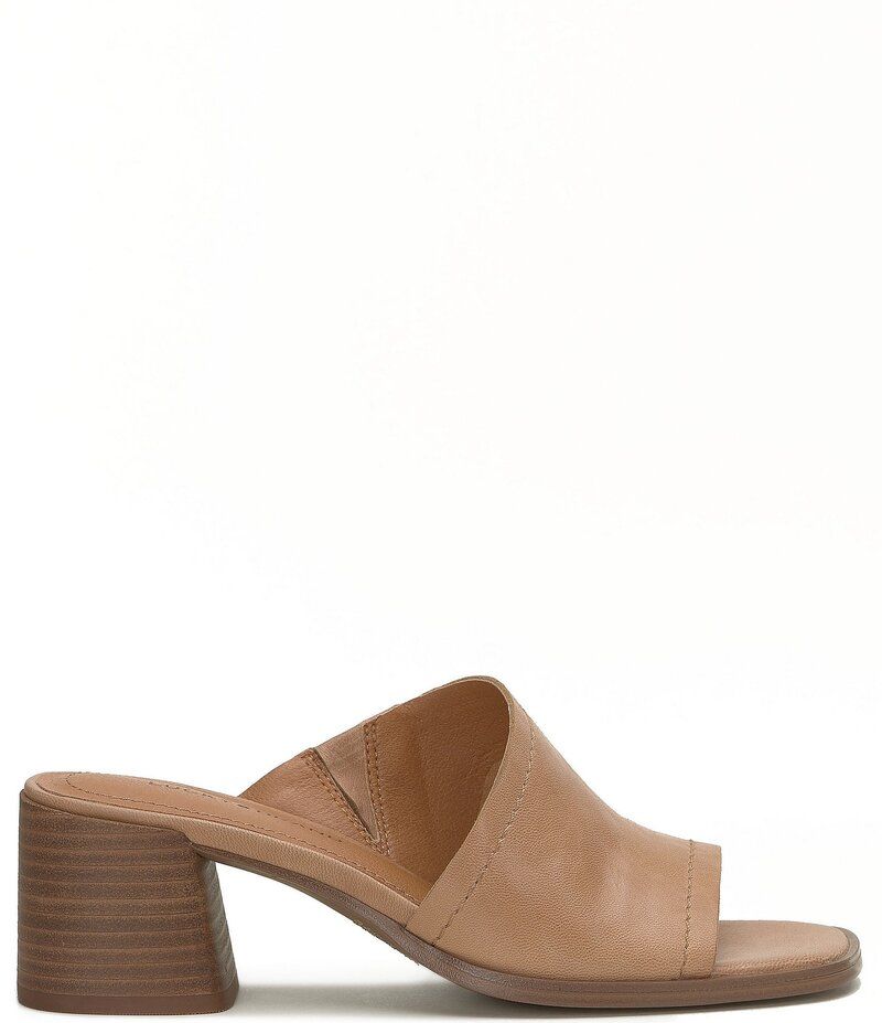 ラッキーブランド レディース シューズ サンダル アシンメトリー レザー Lucky Brand Jamira Asymmetrical Leather Slides Tan タン