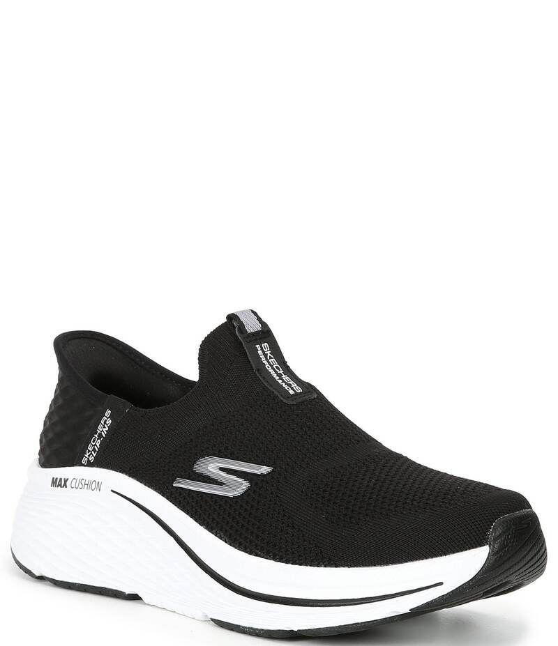 スケッチャーズ レディース シューズ スニーカー Skechers SlipIns Max Cushioning Elite 20 Eternal Hands Free Slip On Sneakers Black ブラック 17,736円