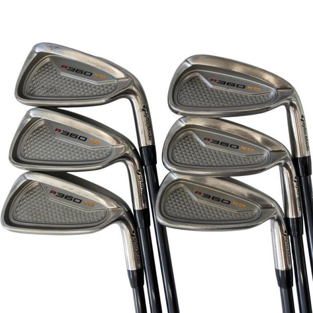 【中古】 テーラーメイド Taylor Made R360 XD 6S アイアンセット IR XD-60 (フレックスR) メンズ 男性用 右利き 右用 Cランク ゴルフクラブ