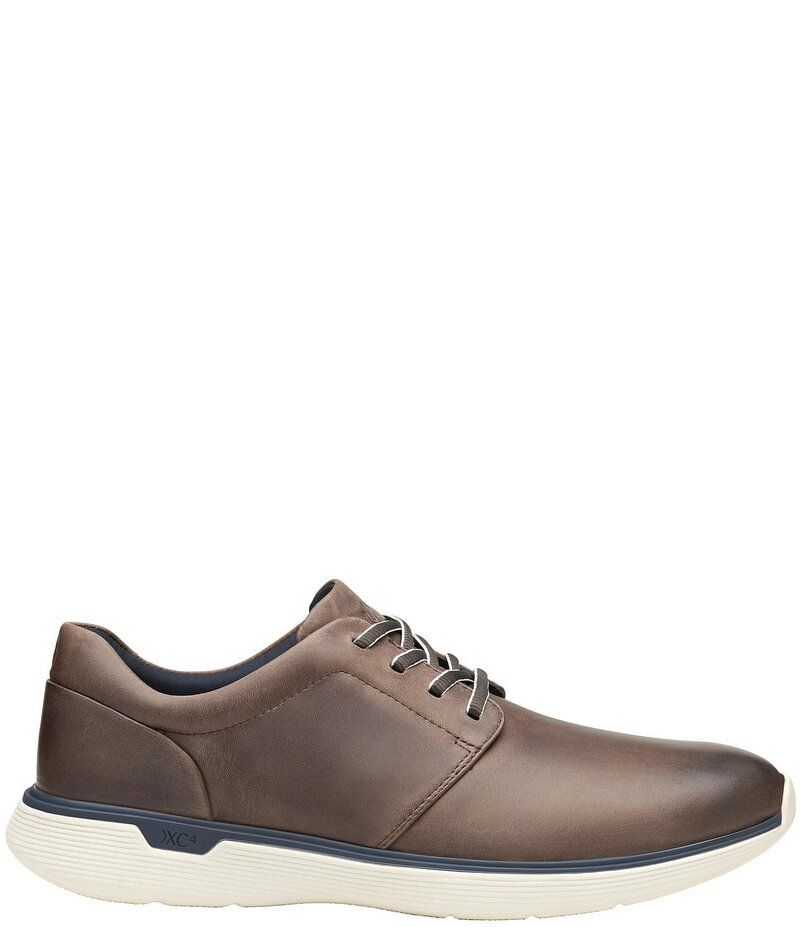 ジョンストンアンドマーフィー メンズ シューズ ドレスシューズ スニーカー レース レザー Johnston Murphy Mens XC4 Prentiss 2 Leather Plain Toe Lace Up Sneakers Stone ストーン