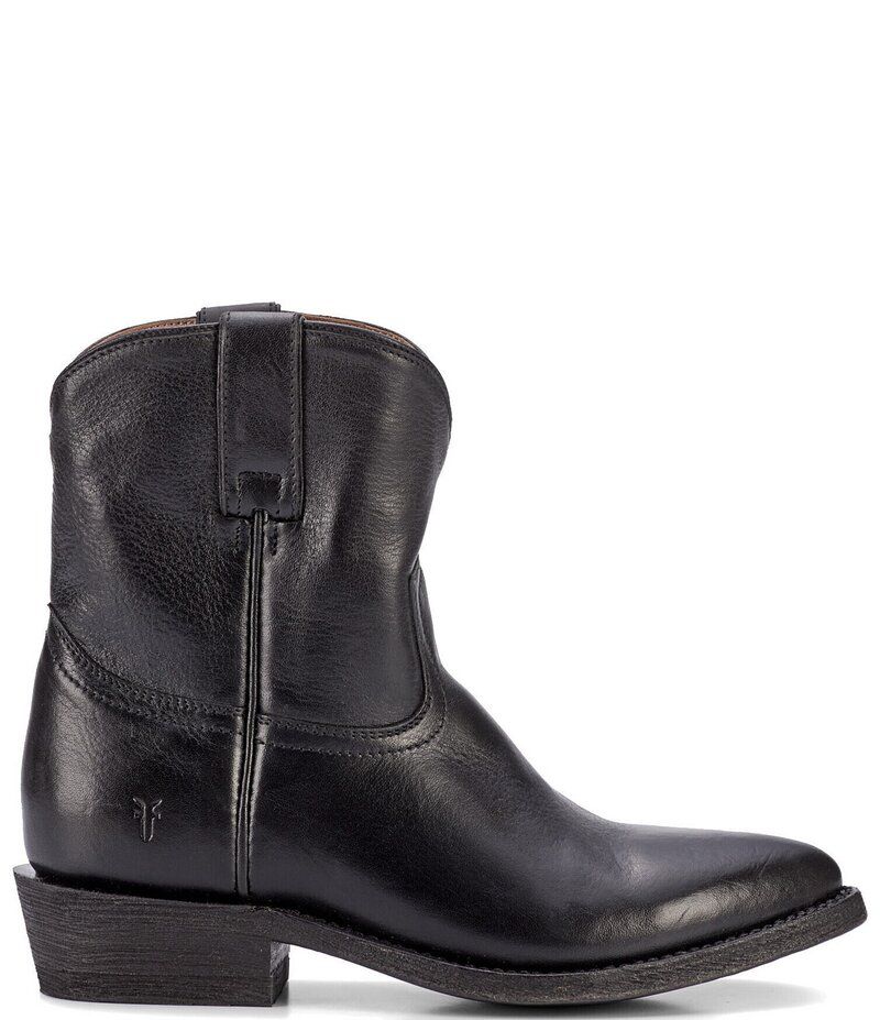 フライ レディース シューズ ブーツ・レインブーツ レザー Frye Billy Leather Western Booties Black ブラック