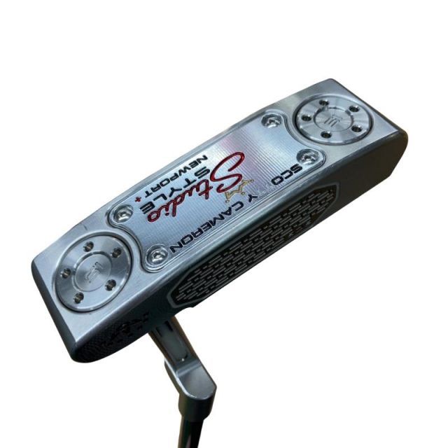 【中古】 タイトリスト SCOTTY CAMERON STUDIO STYLE NEWPORT 2 PLUS(2025) 34インチ パター PT スチール (フレックスその他) メンズ 男性用 右利き 右用 Cランク ゴルフクラブ