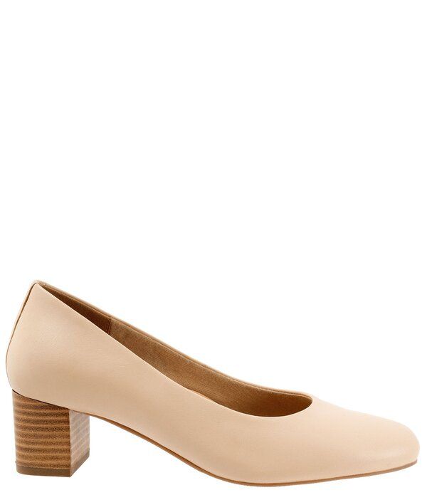 トロッターズ レディース シューズ パンプス レザー ヒール Trotters Daria Leather Cushioned Block Heel Pumps Beige ベージュ トロッターズ レディース シューズ パンプス レザー ヒール Trotters Daria Leather Cushioned Block Heel Pumps Beige ベージュ